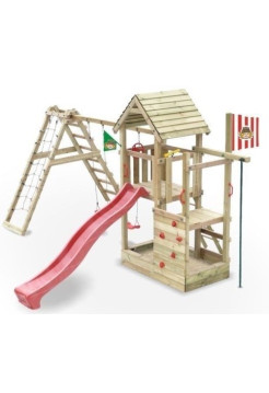 Игровой комплекс из дерева Данилушка-3